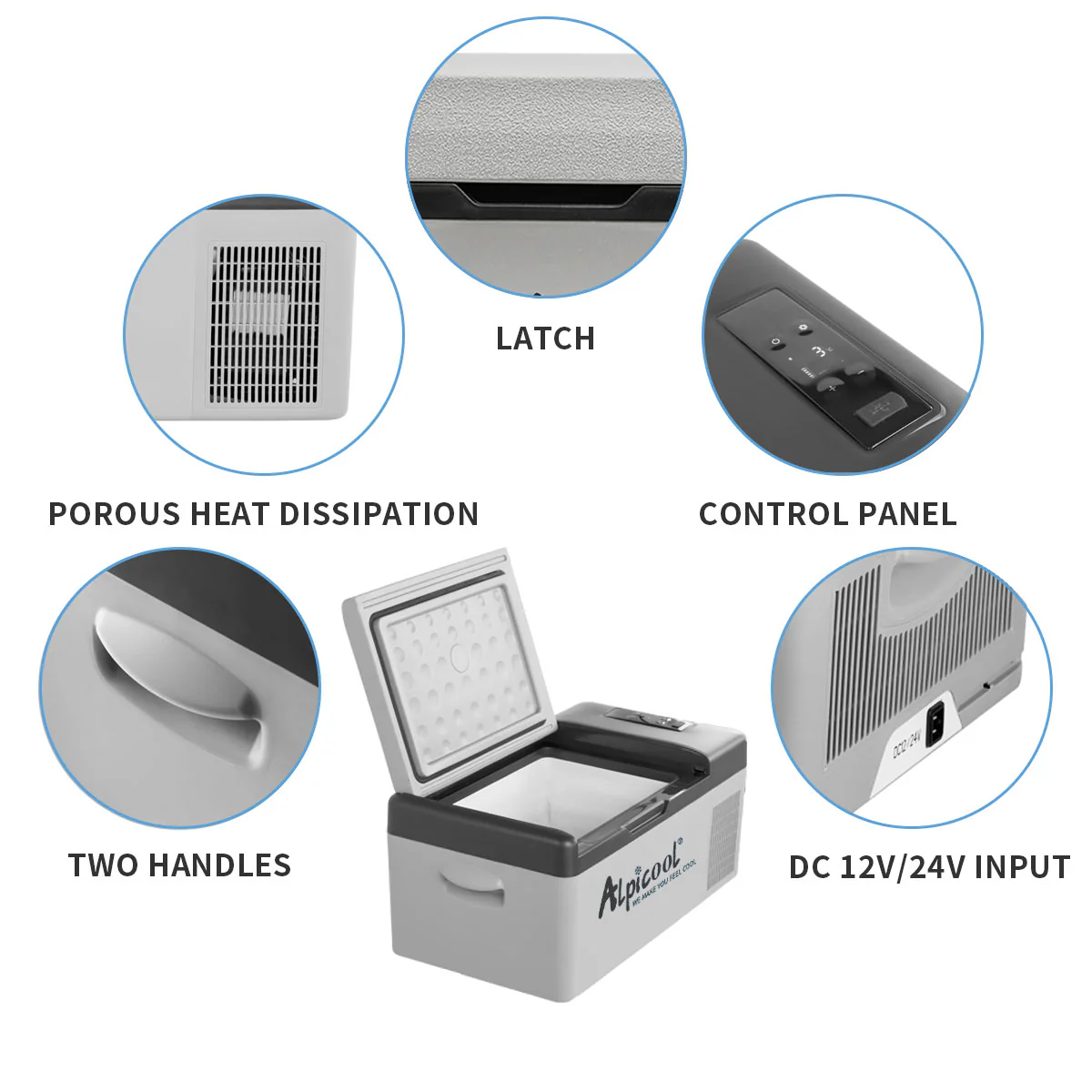 Alpicool C15 Portable Car Fridge - Image 3