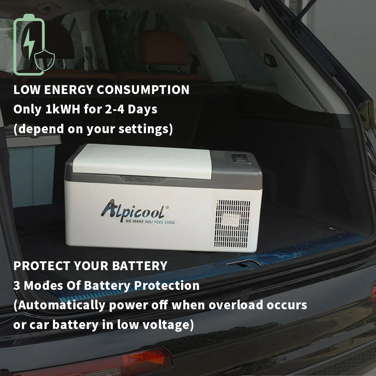 Alpicool C15 Portable Car Fridge - Image 4