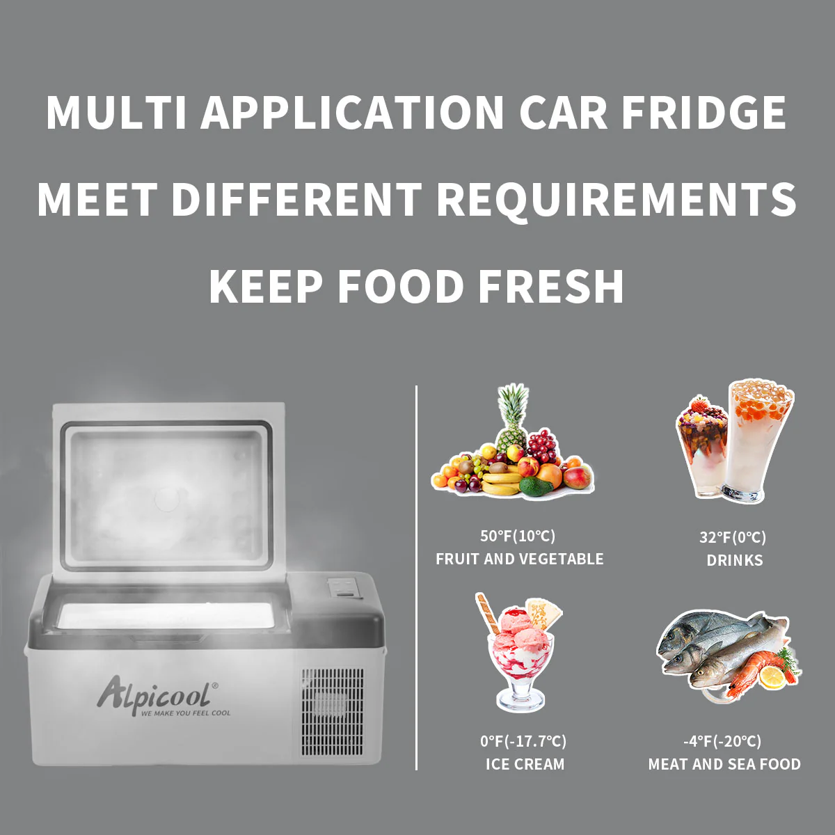 Alpicool C15 Portable Car Fridge - Image 5