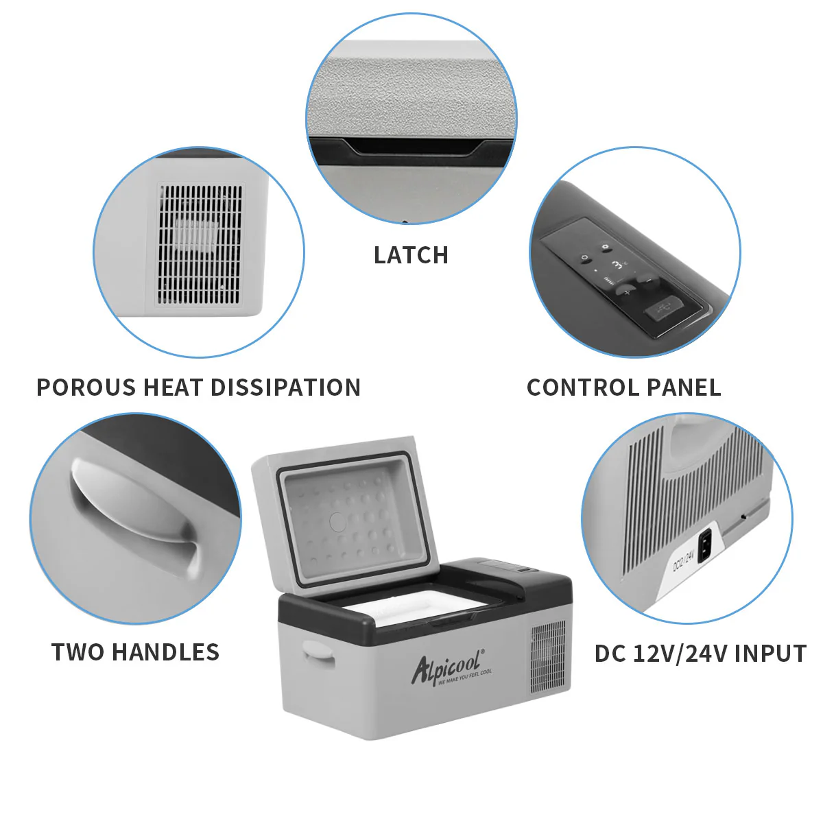 Alpicool C20 Portable Car Fridge - Image 5