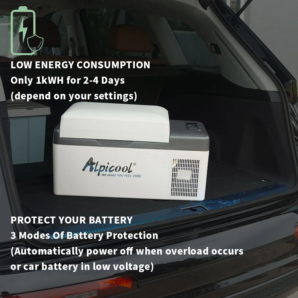 Alpicool C20 Portable Car Fridge - Image 8