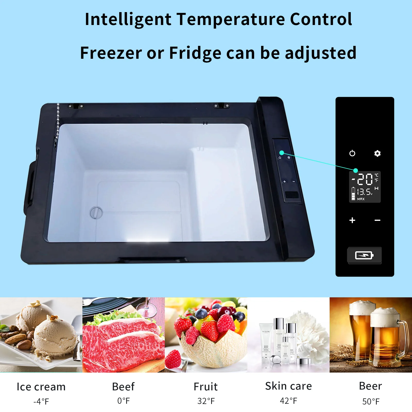 Alpicool C50 Portable Car Fridge - Image 4