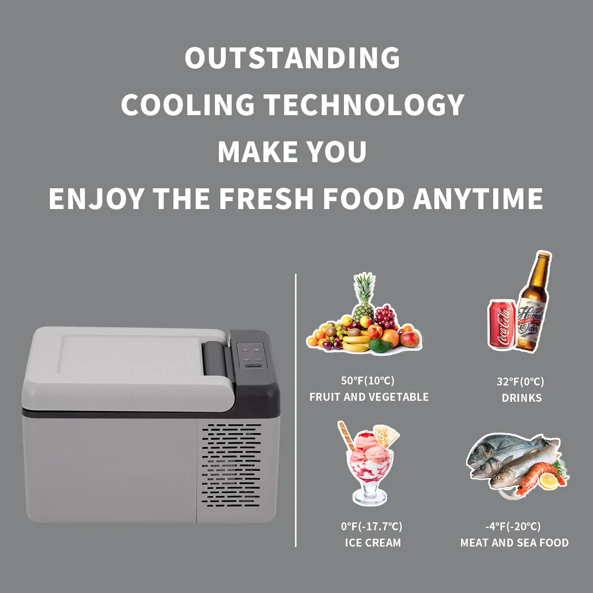 Alpicool C9 Mini Car Fridge - Refurbished - Image 3