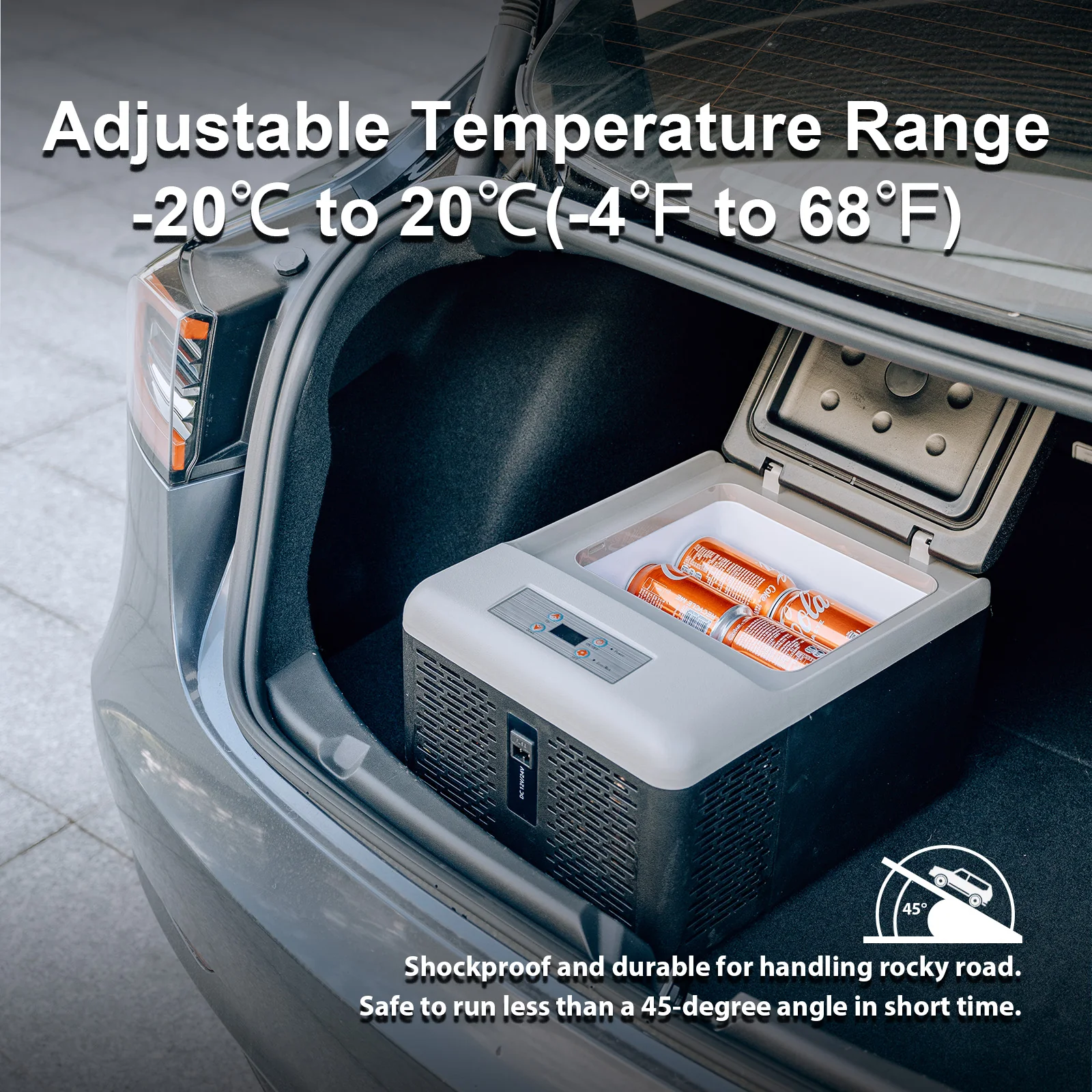 Alpicool C9PT Black Mini Car Fridge - Image 5