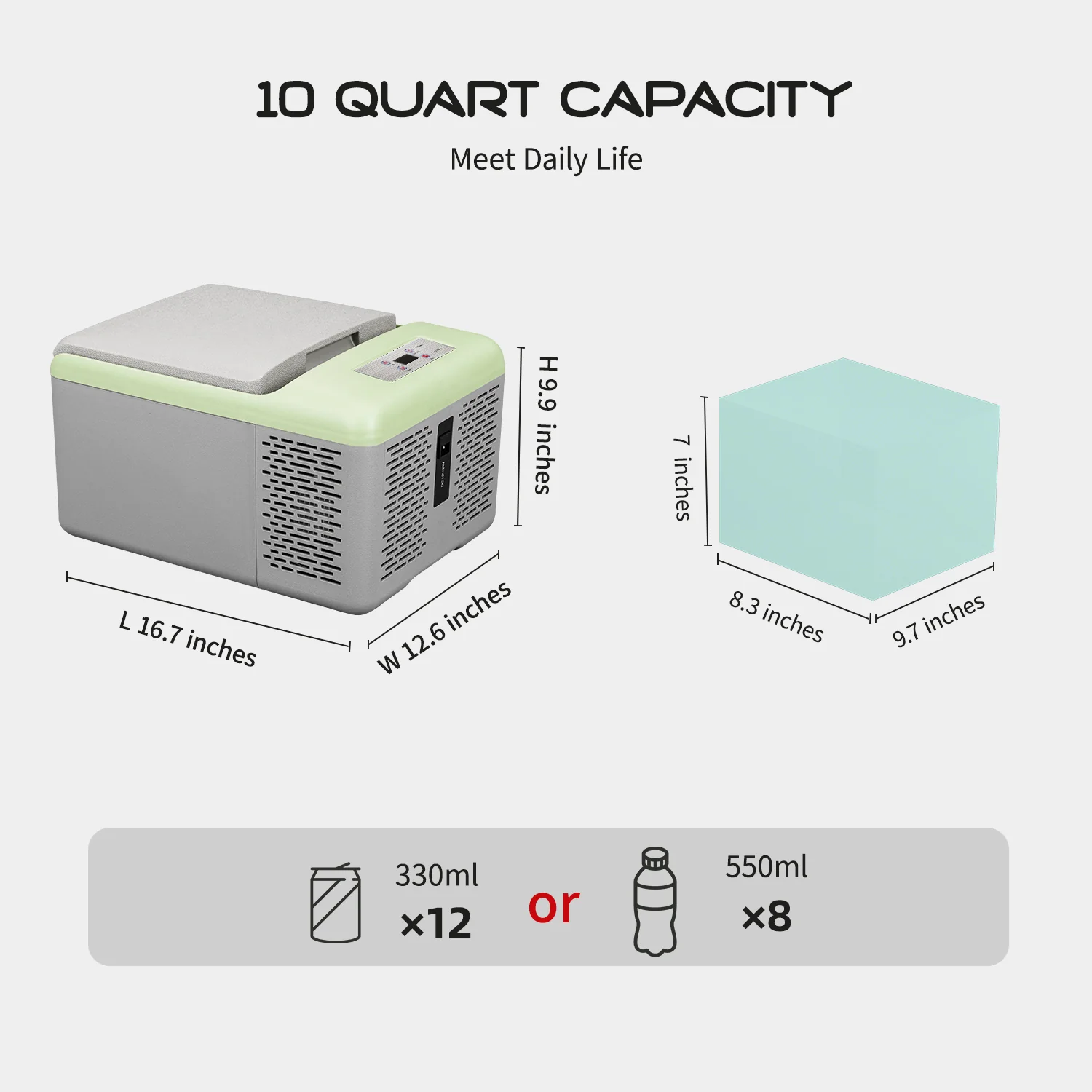 Alpicool C9PT Mini Car Fridge - Refurbished - Image 5