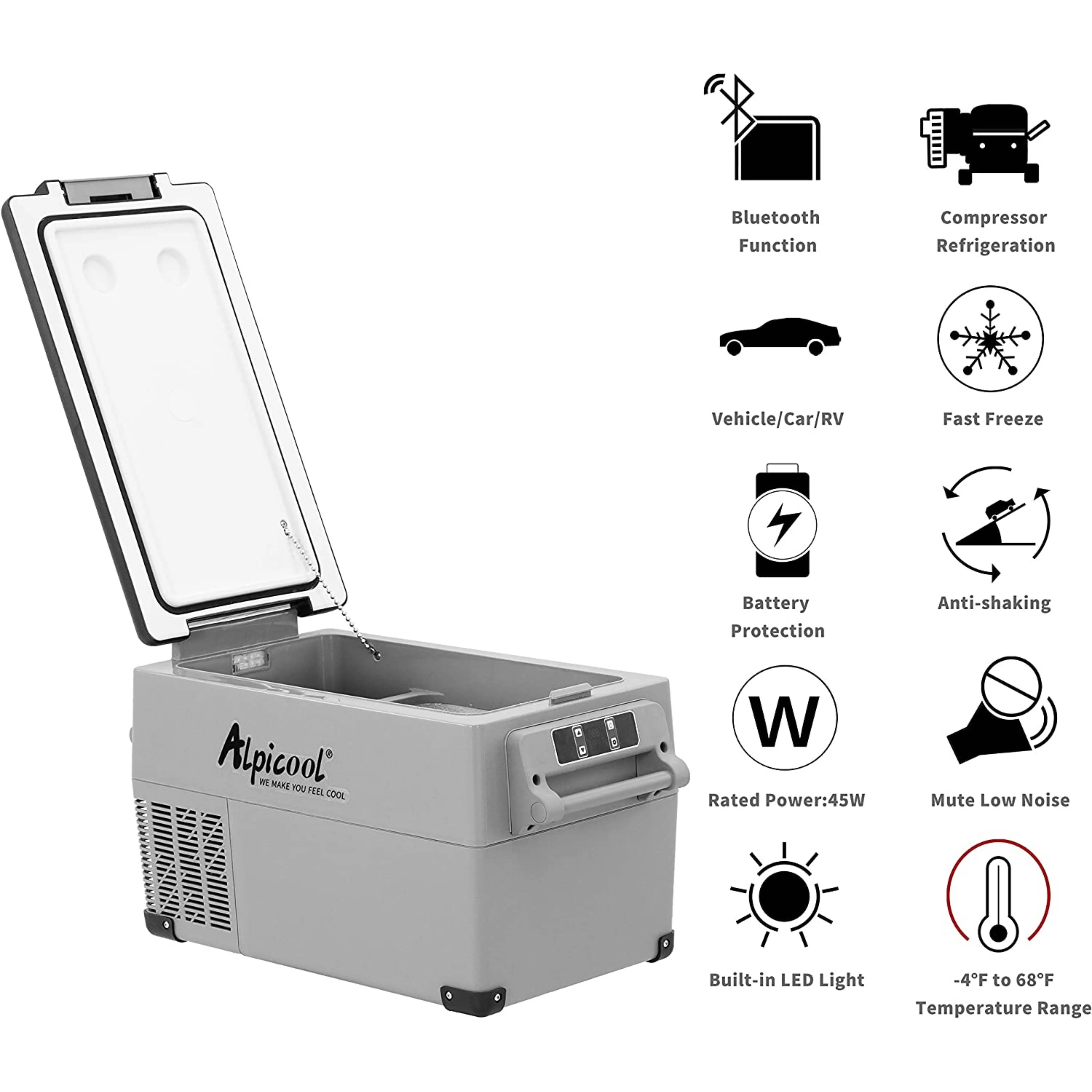 Alpicool CF35 Portable Dual Zone Car Fridge - Image 3
