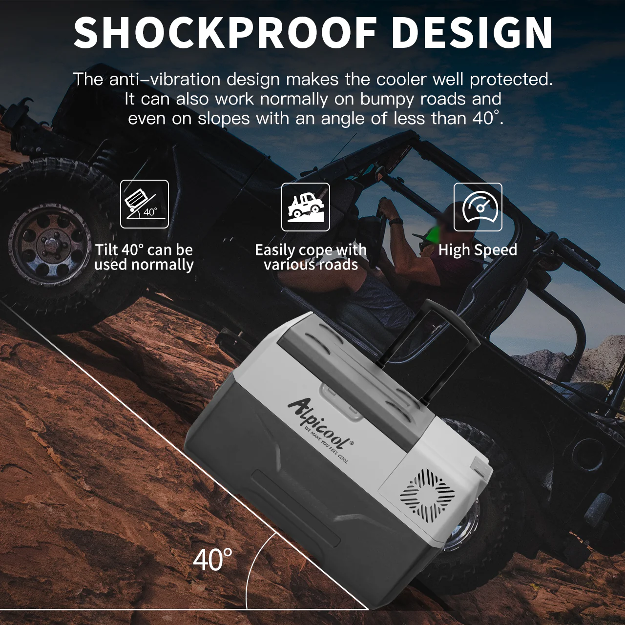 Alpicool CX30 Portable Car Fridge - Image 8
