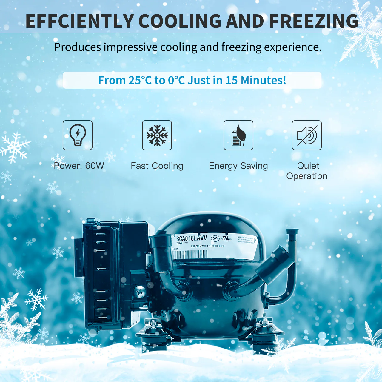 Alpicool CX40 Portable Car Fridge - Image 10