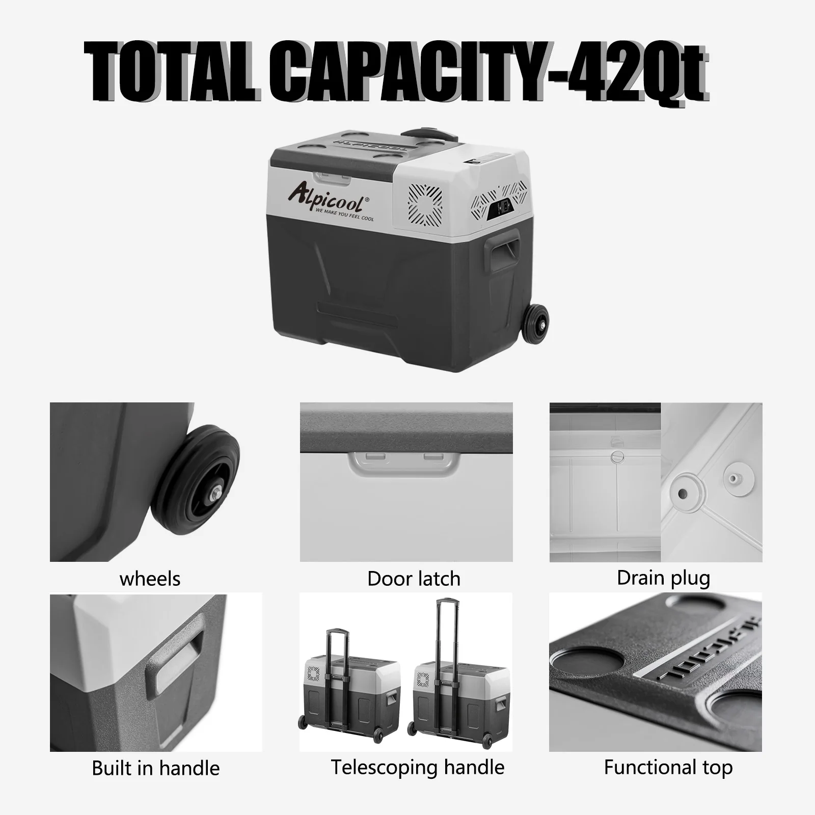 Alpicool CX40 Portable Car Fridge - Image 4