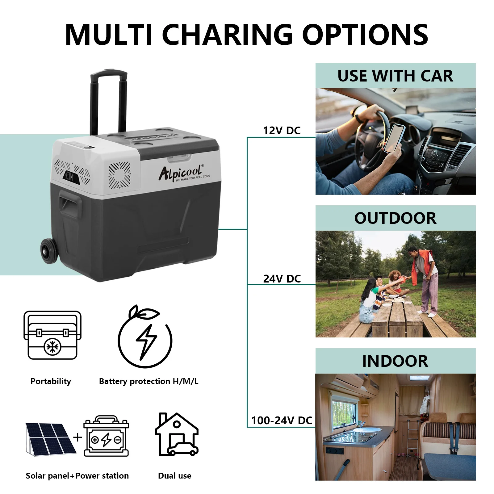 Alpicool CX40 Portable Car Fridge - Image 7