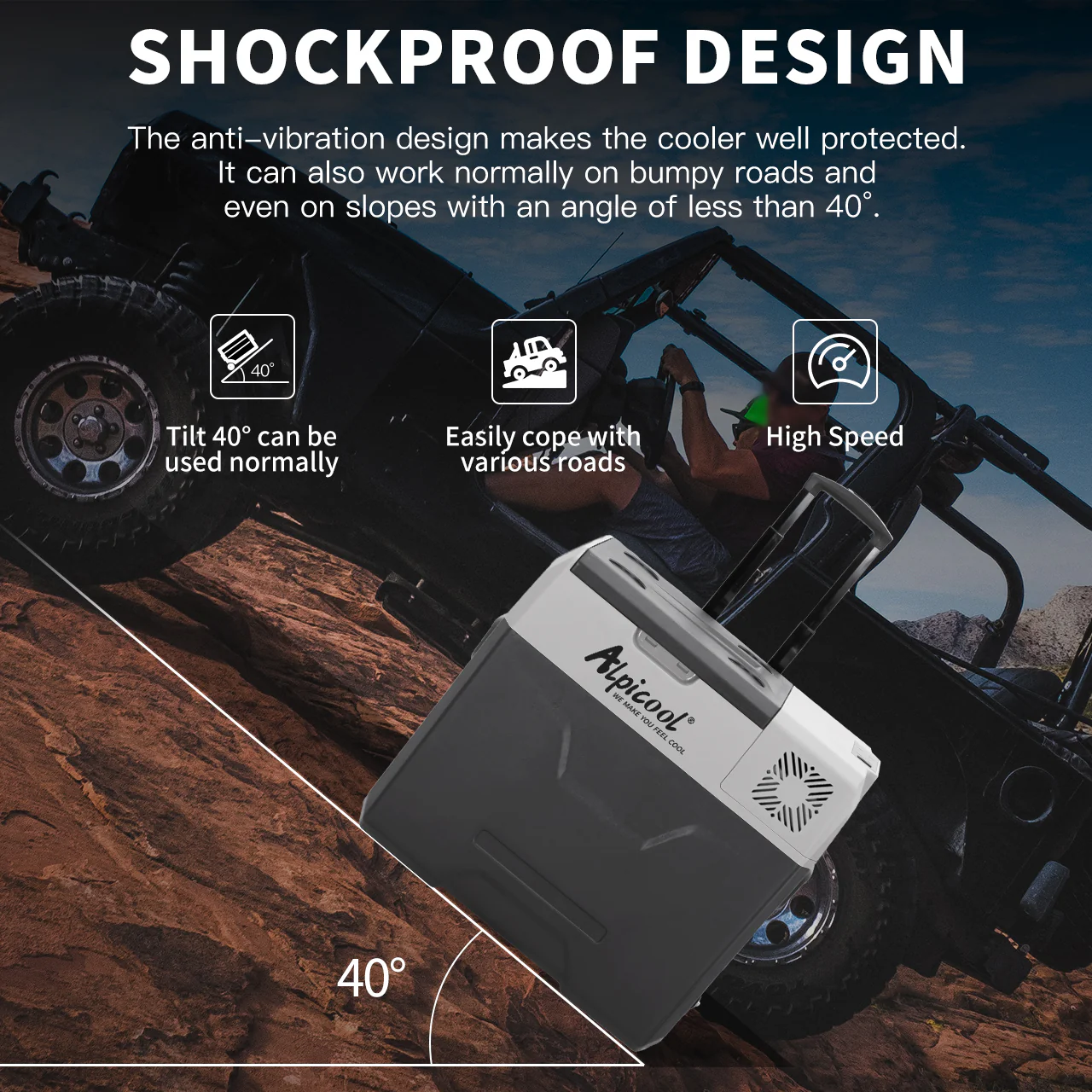 Alpicool CX40 Portable Car Fridge - Image 8
