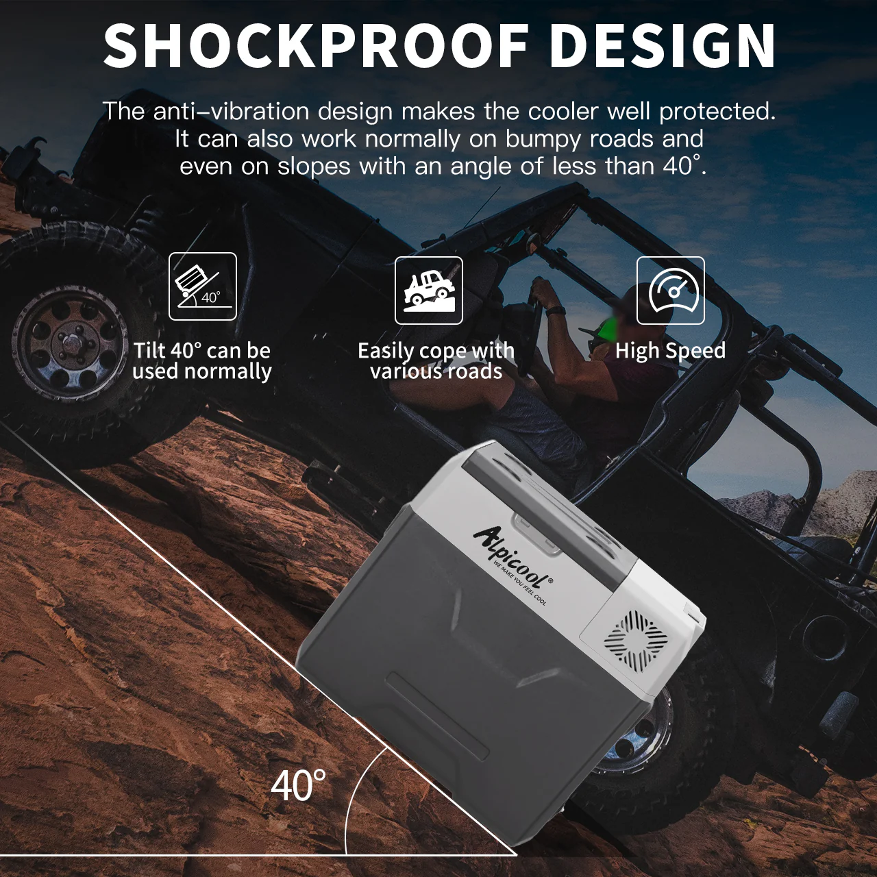 Alpicool CX50 Portable Car Fridge - Image 5