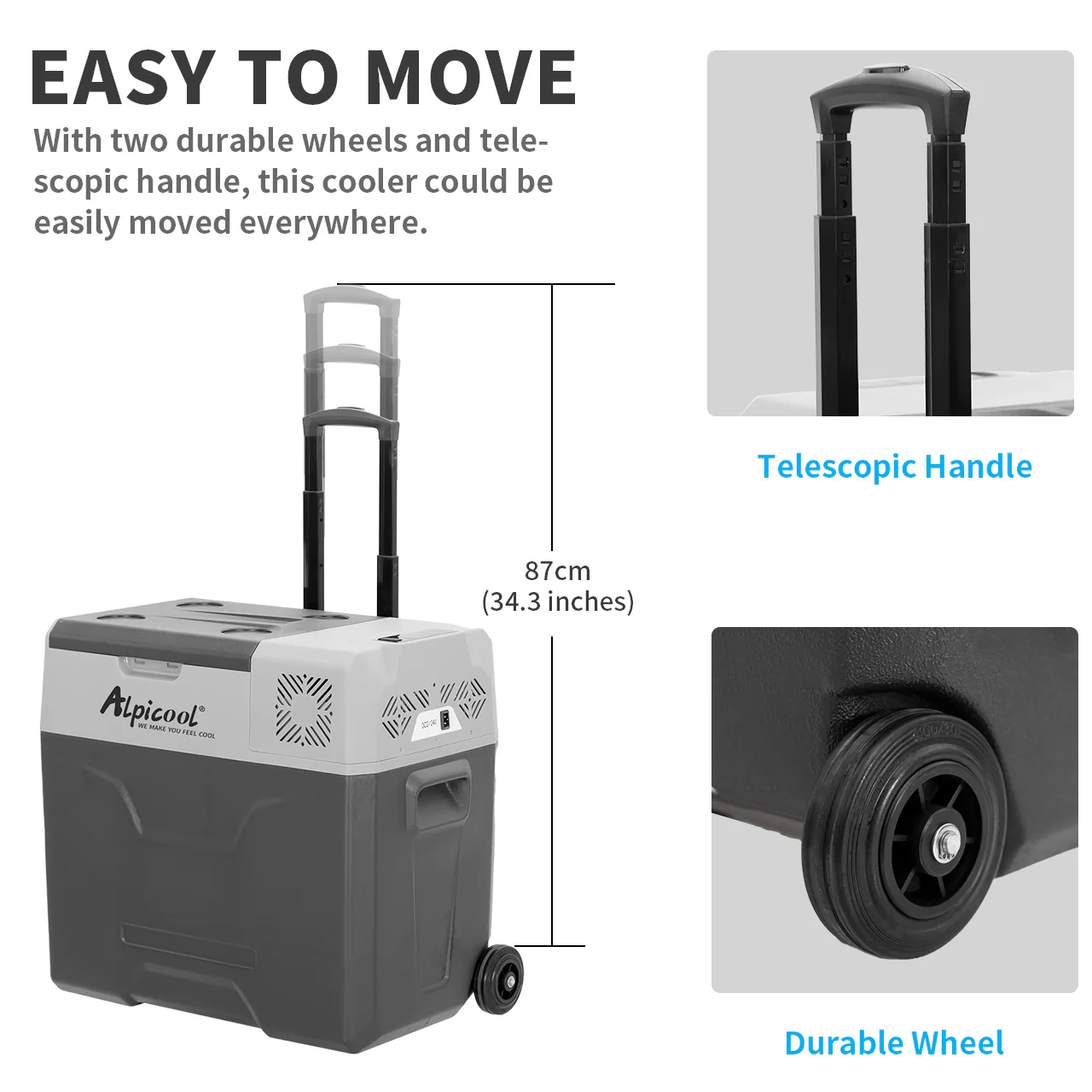 Alpicool CX50 Portable Car Fridge - Image 7