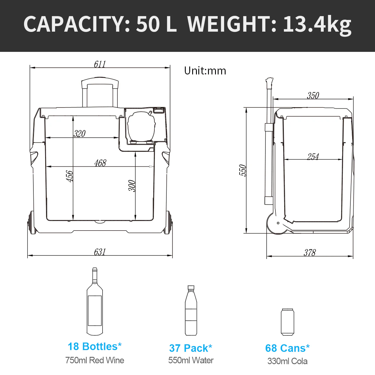 Alpicool CX50 Portable Car Fridge - Image 8