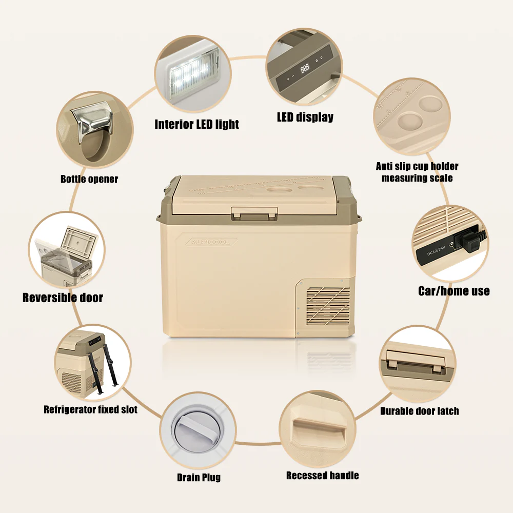 Alpicool GE40 Car Fridge Freezer - Image 3