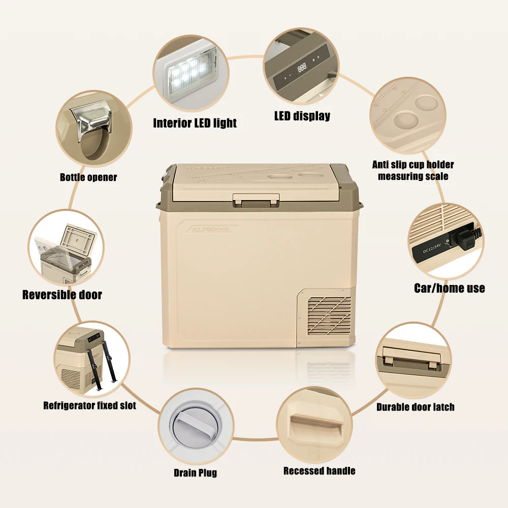 Alpicool GE50 Car Fridge Freezer - Image 3