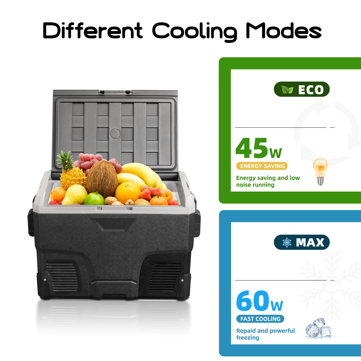 Alpicool IR42 Grey Portable Car Fridge - Image 4