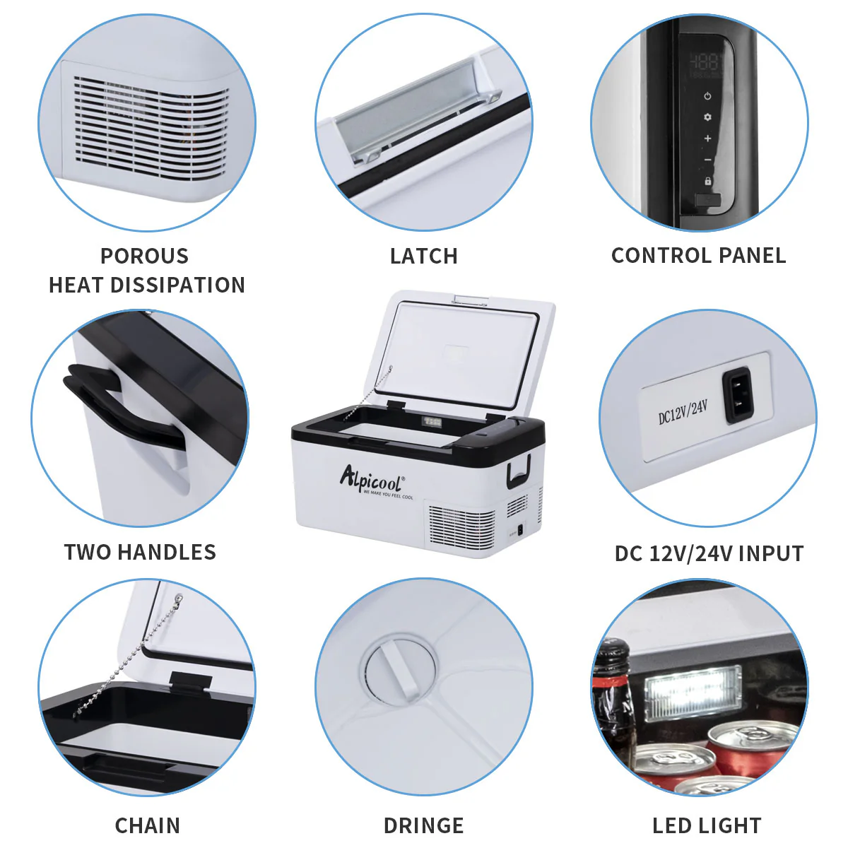 Alpicool K18 Portable Car Fridge - Image 5