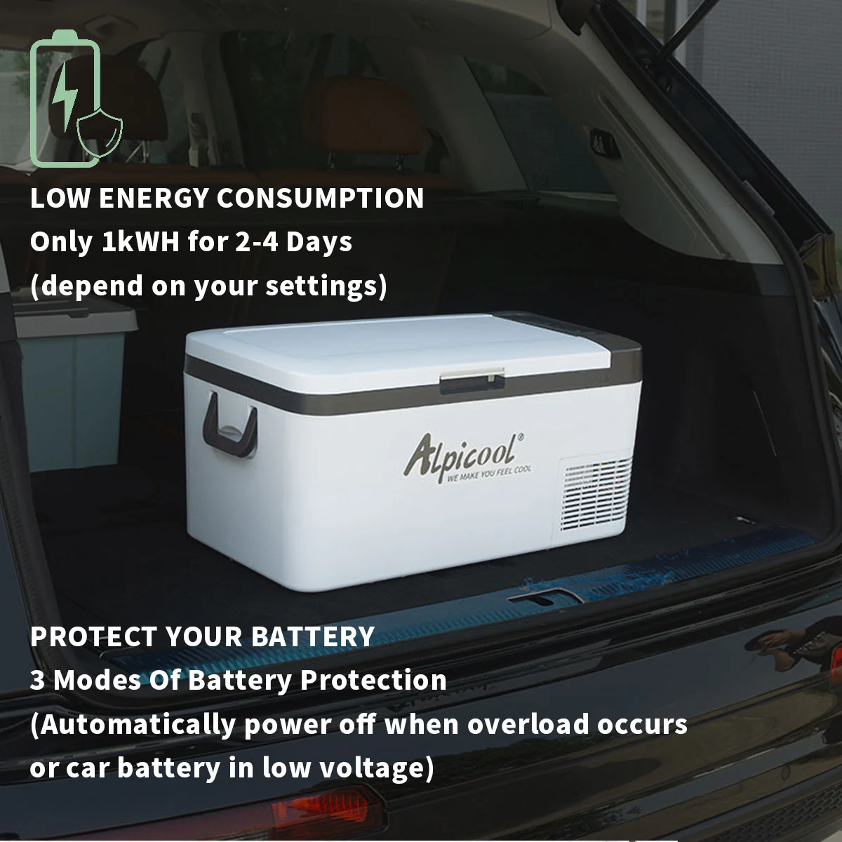 Alpicool K18 Portable Car Fridge - Image 8