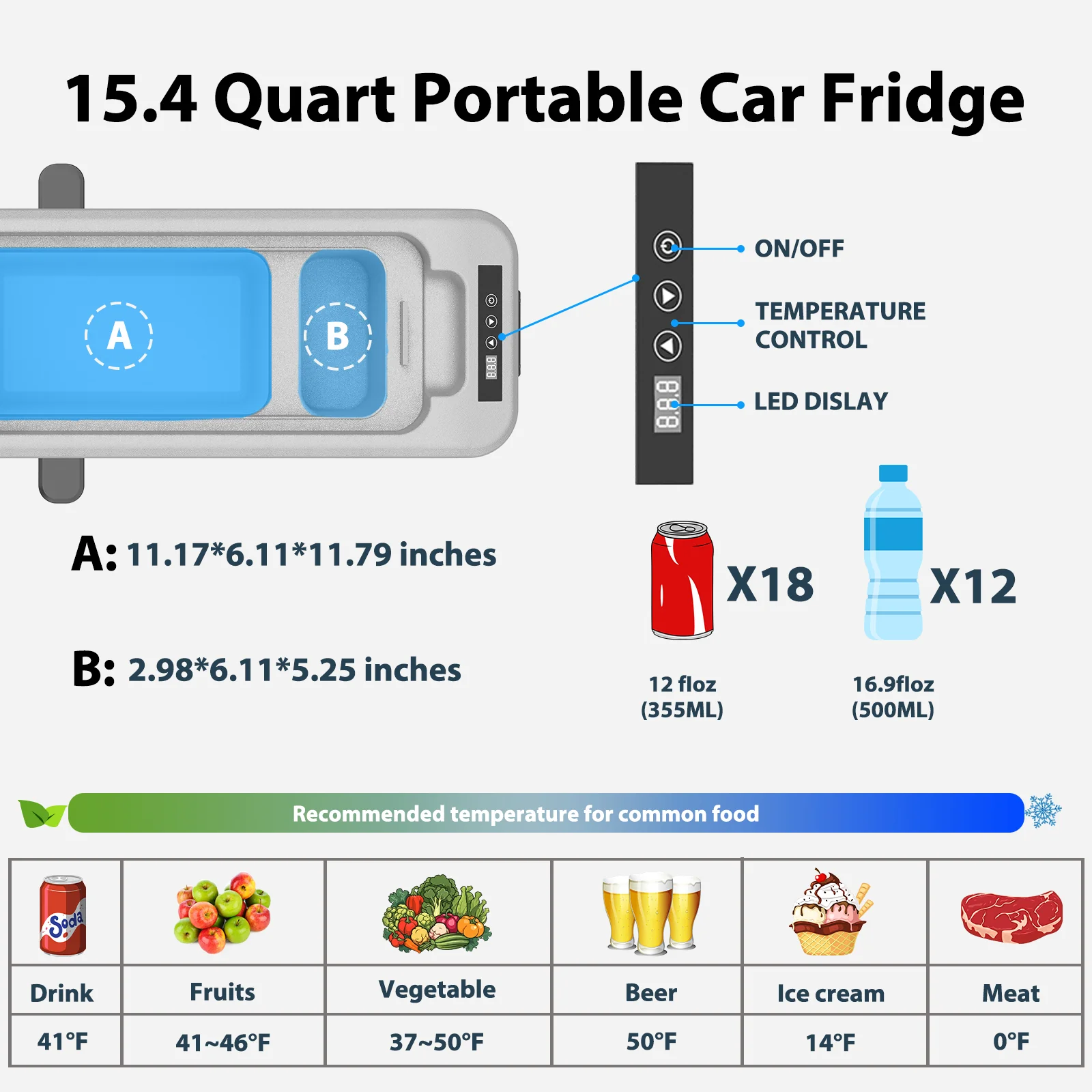 Alpicool KCF15 Portable Fridge Freezer - Image 3