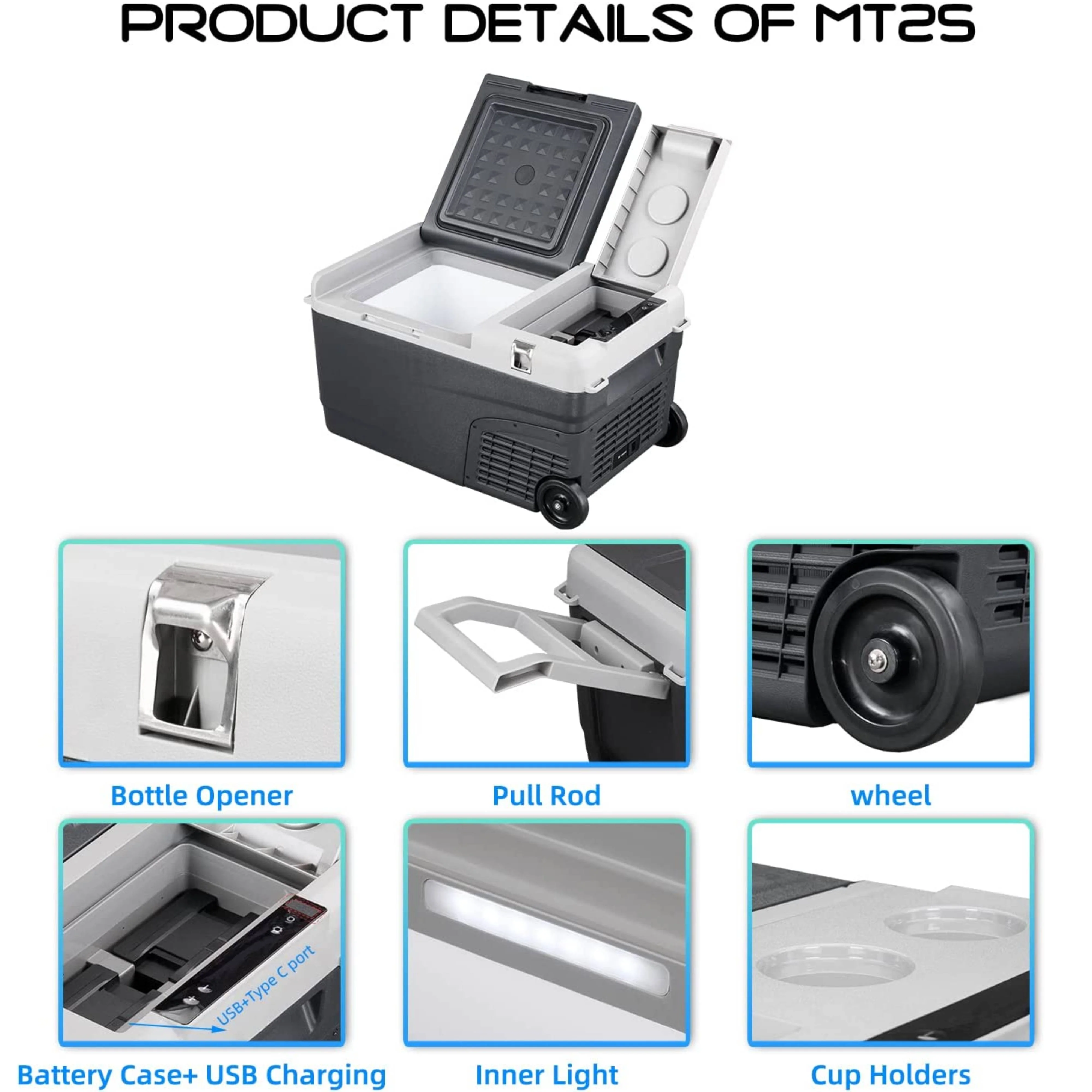 Alpicool MT25 Portable Car Fridge - Image 4