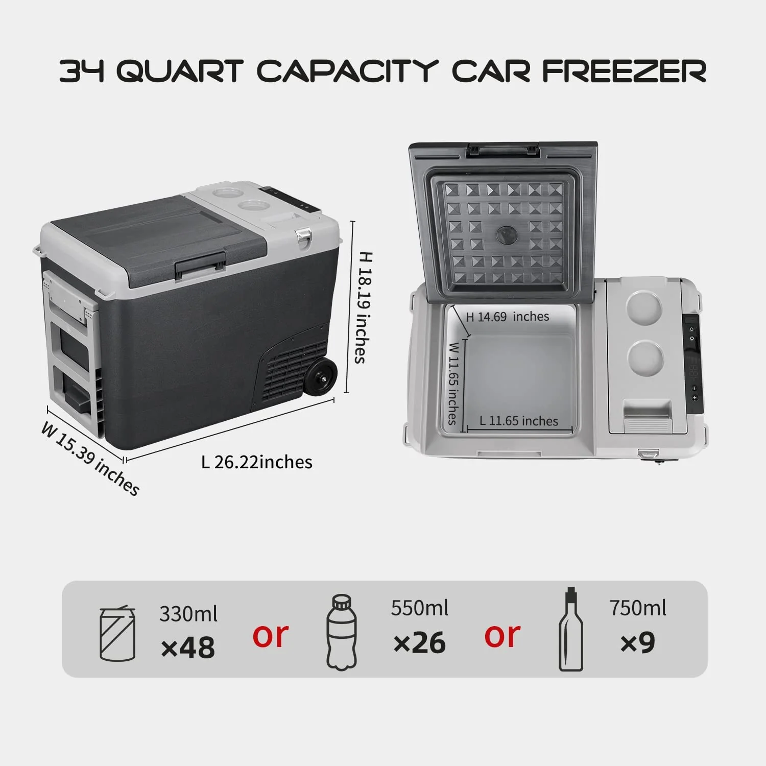 Alpicool MT35 Portable Car Fridge - Image 4