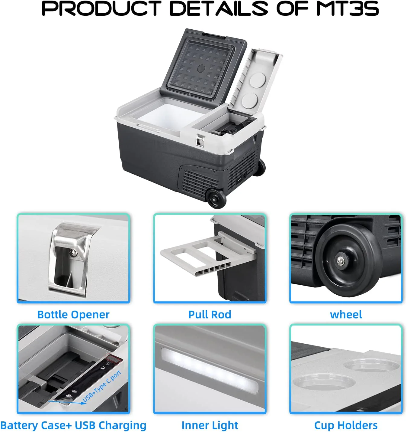 Alpicool MT35 Portable Car Fridge - Image 5