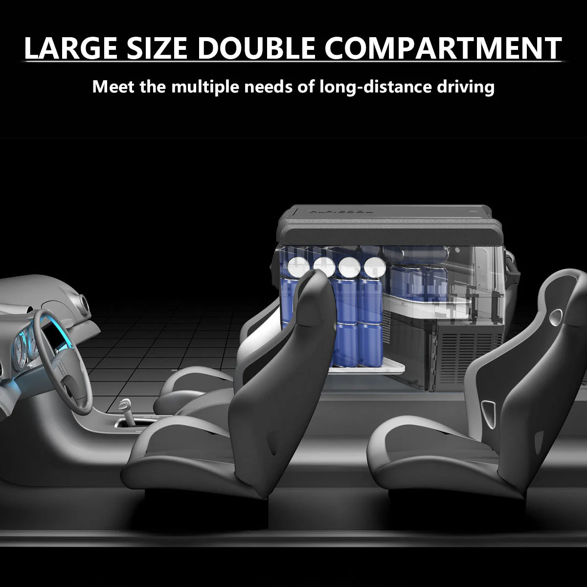 Alpicool NCF45 Car Fridge Freezer - Image 3