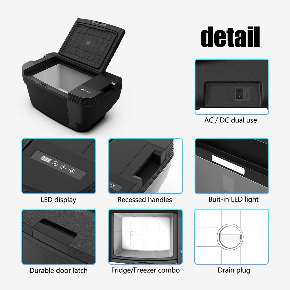 Alpicool TSL35 Car Fridge For Tesla Model Y - Image 3