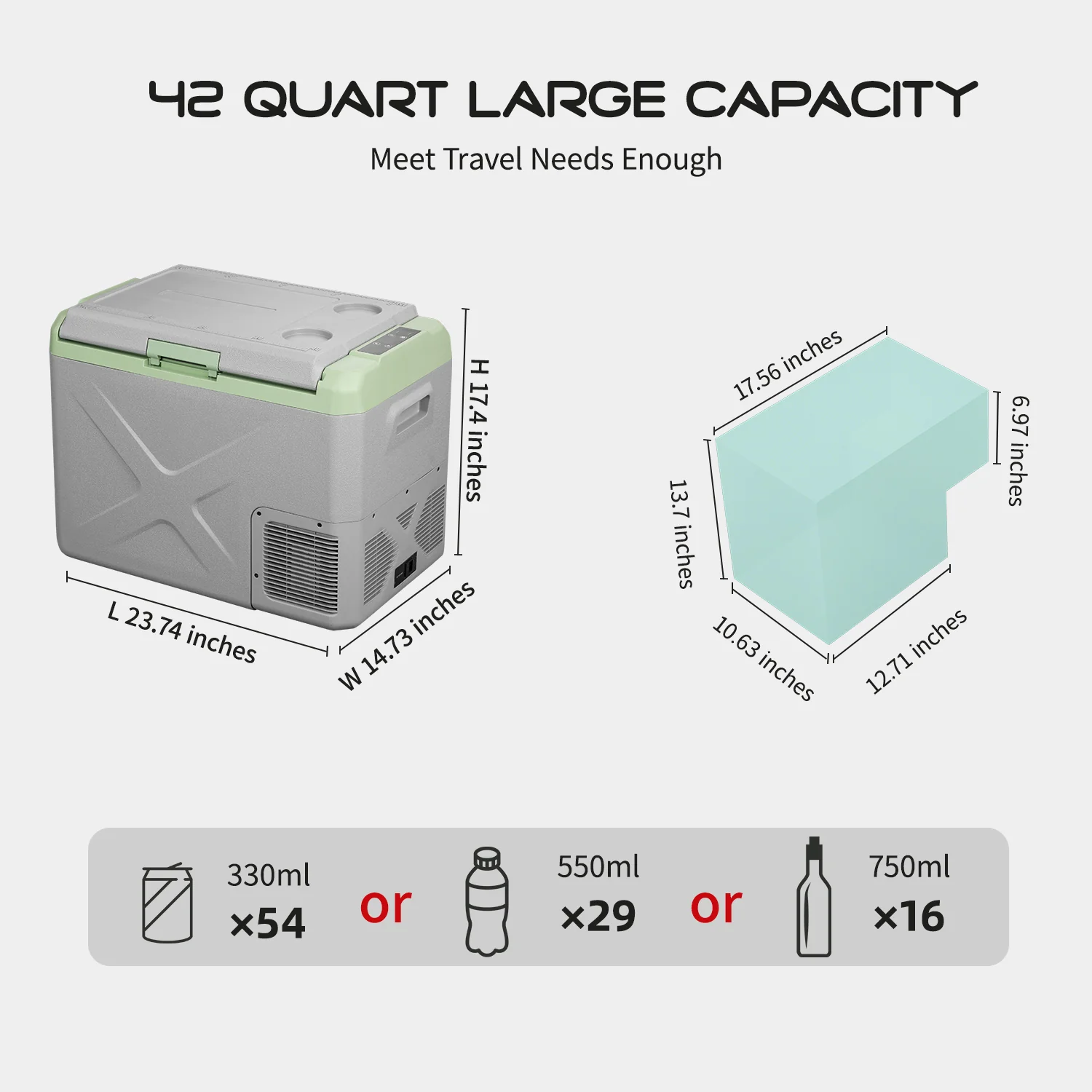 Alpicool X40 Portable Car Fridge - Image 3