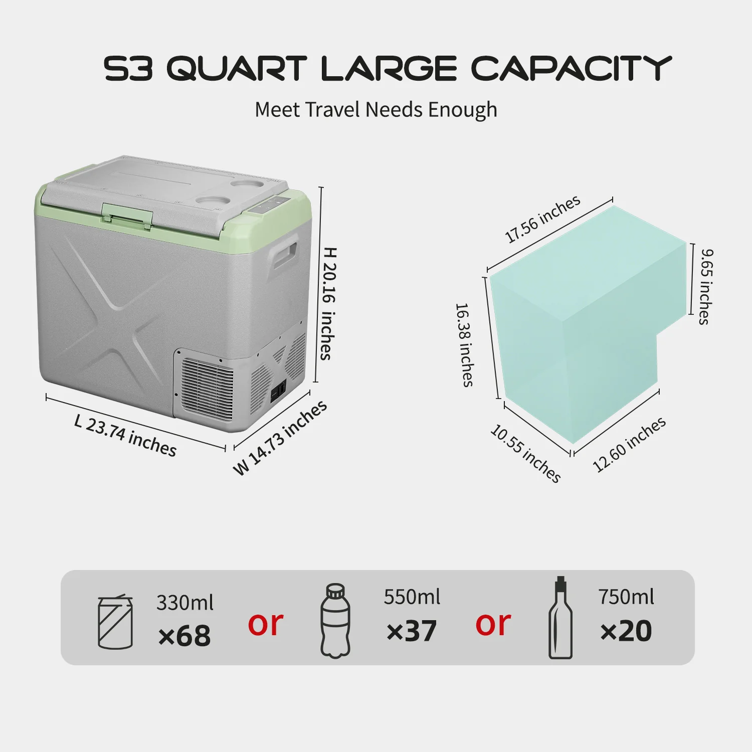 Alpicool X50 Car Fridge Freezer - Refurbished - Image 3