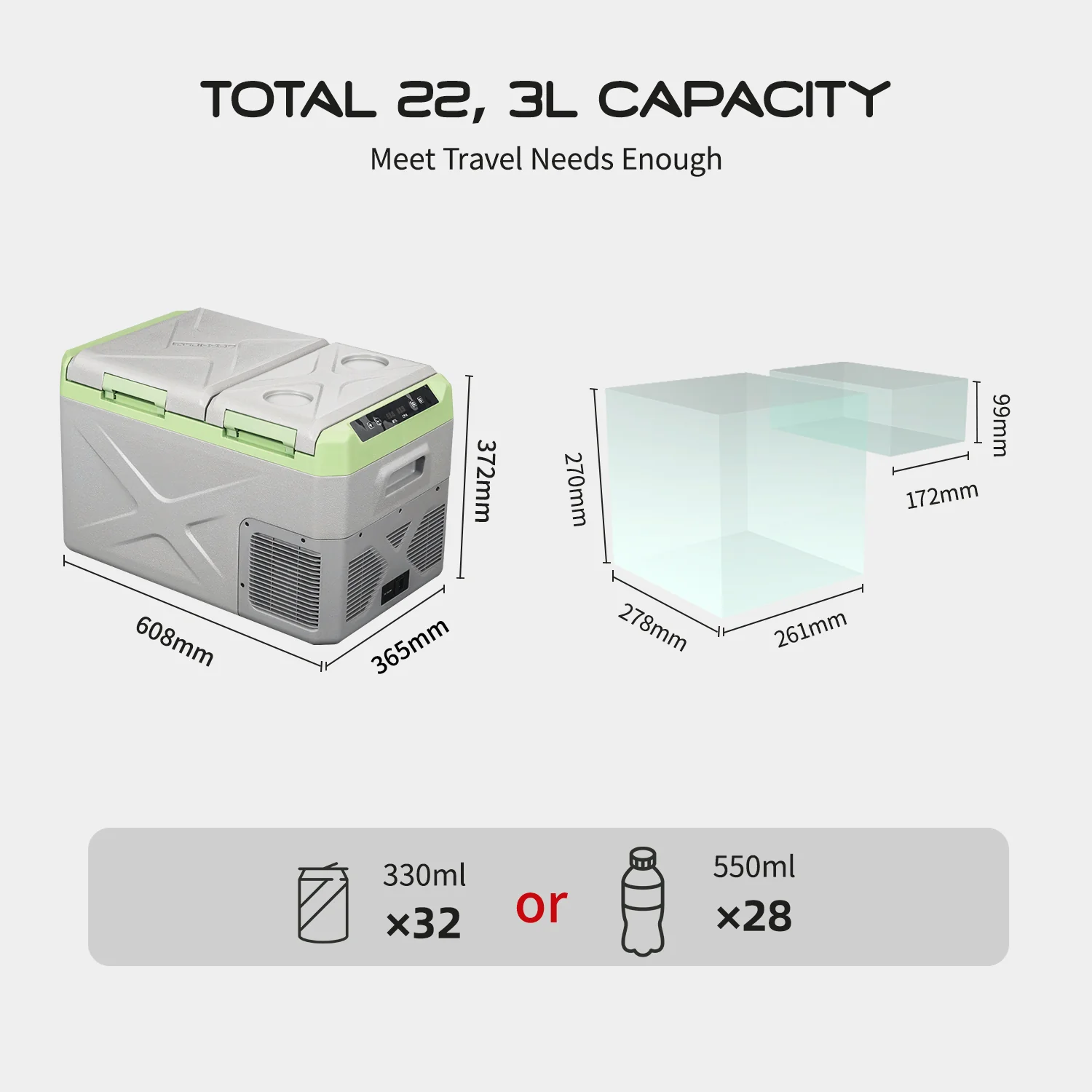 Alpicool XD35 Portable Car Fridge - Image 6