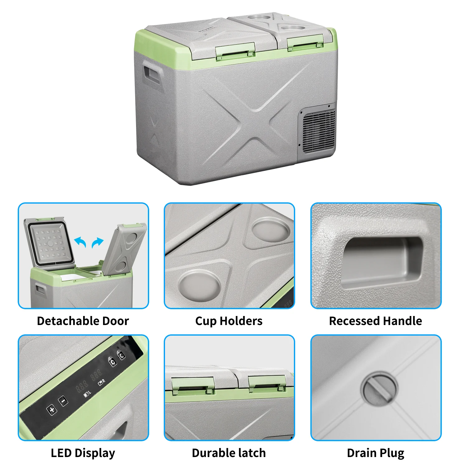 Alpicool XD45 Portable Car Fridge - Image 5