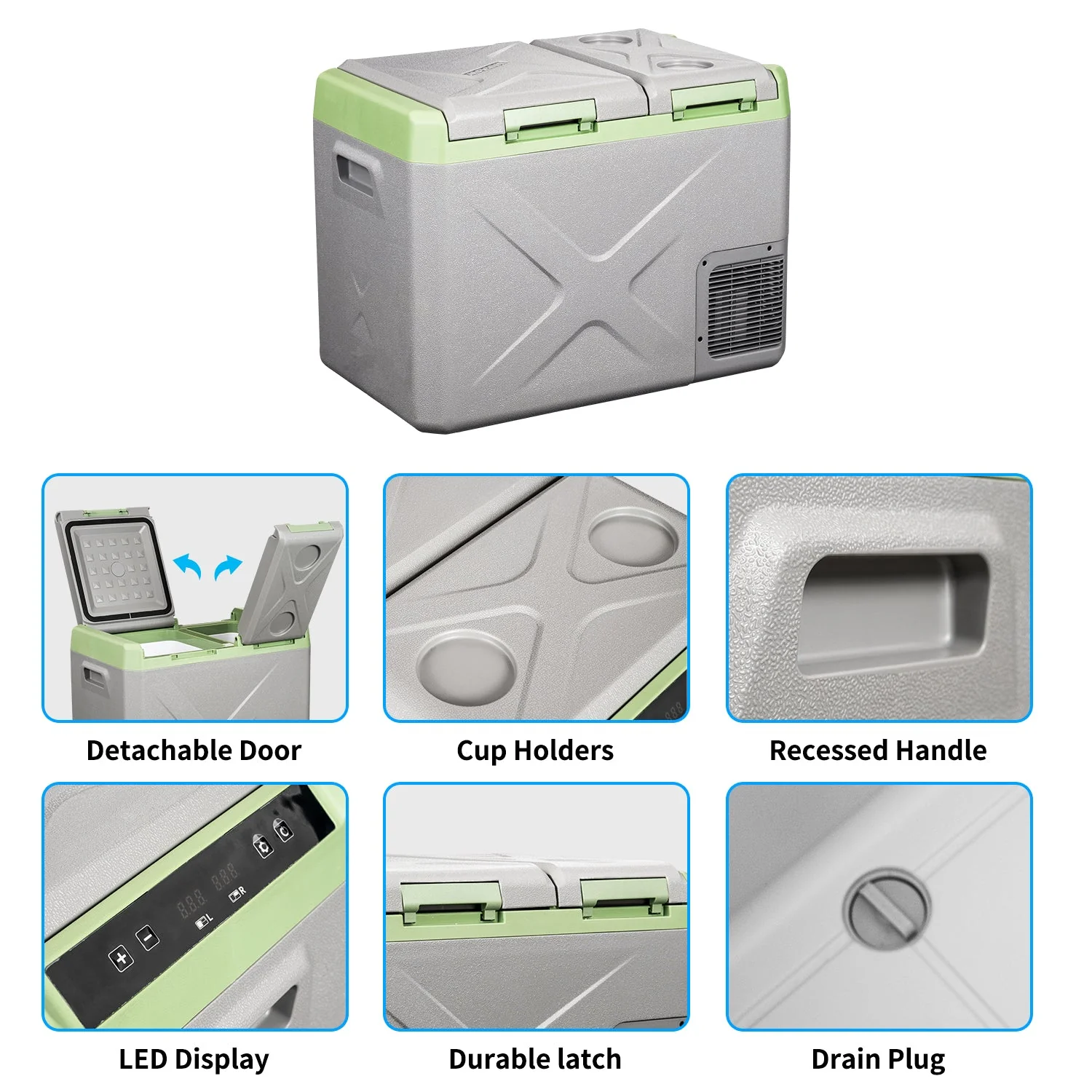Alpicool XD55 Portable Car Fridge - Image 5