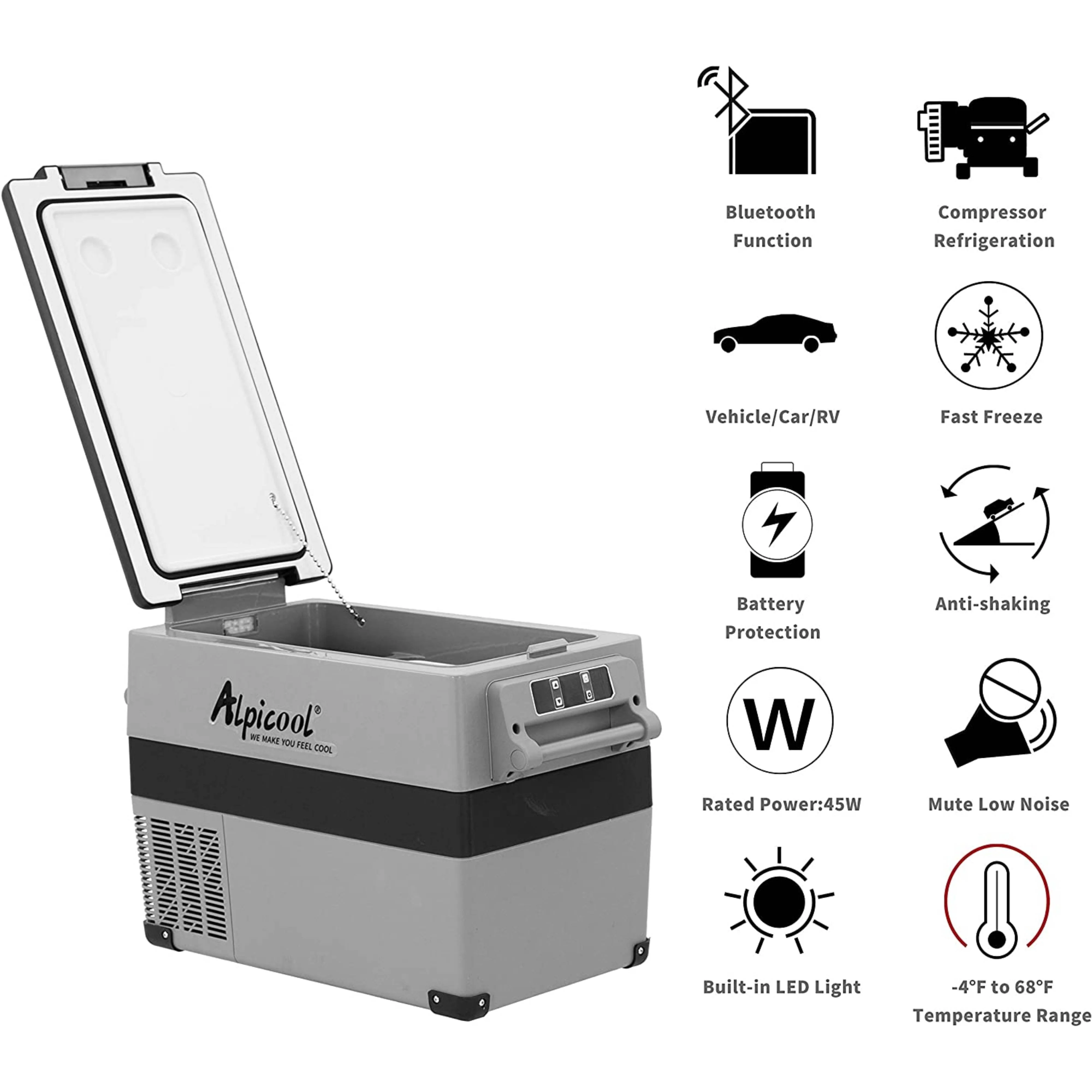CF45 Portable Dual Zone Fridge Freezer (OEM) - Image 3