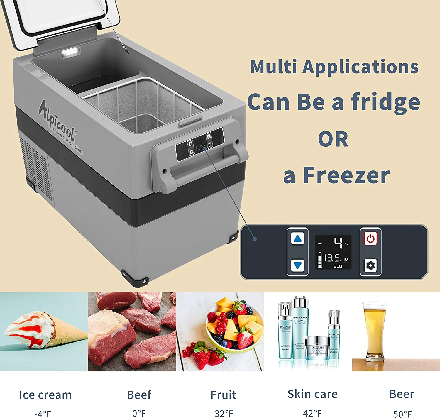 CF45 Portable Dual Zone Fridge Freezer (OEM) - Image 5
