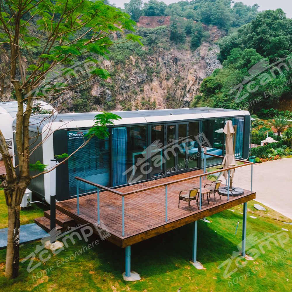 Zcamp A7 Glass Prefab House - Image 3