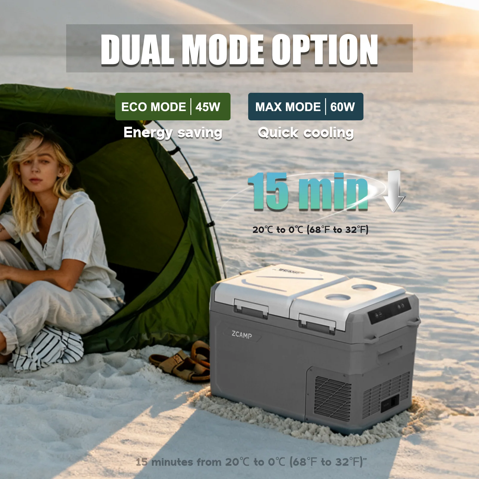 Zcamp GES35 Car Fridge Freezer - Image 3