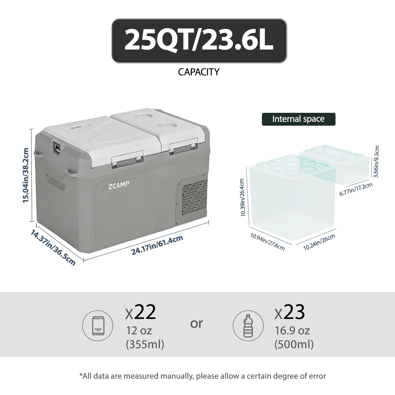 Zcamp GES35 Car Fridge Freezer - Image 4