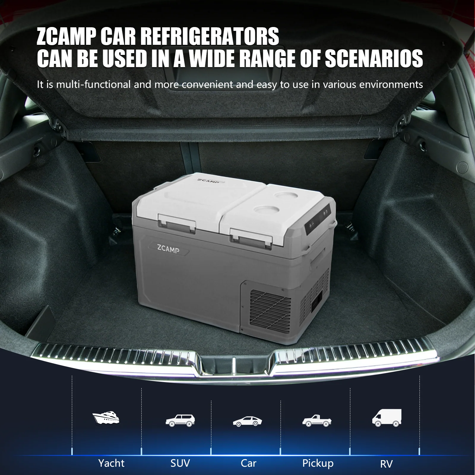 Zcamp GES35 Car Fridge Freezer - Image 8