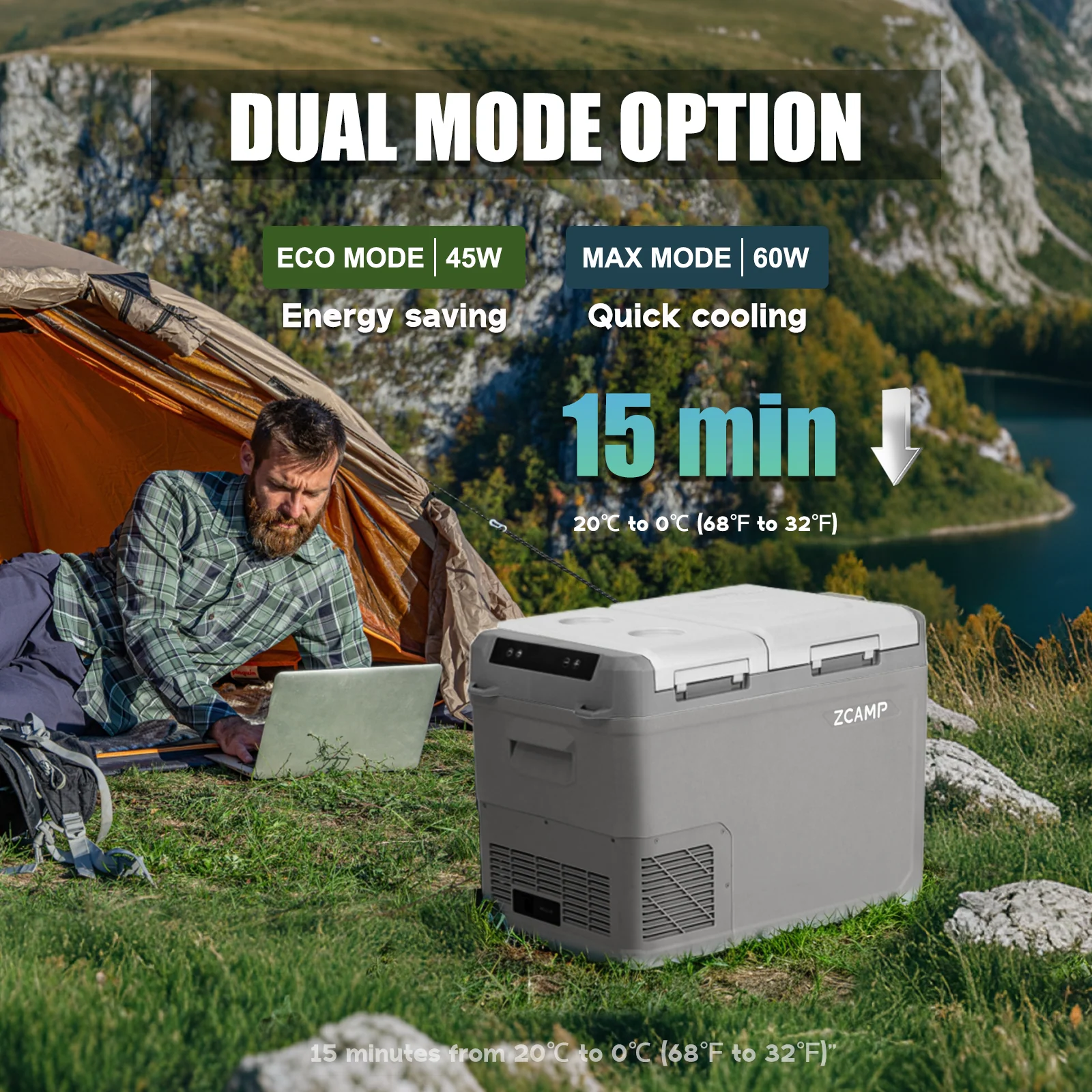 Zcamp GES45 Car Fridge Freezer - Image 7