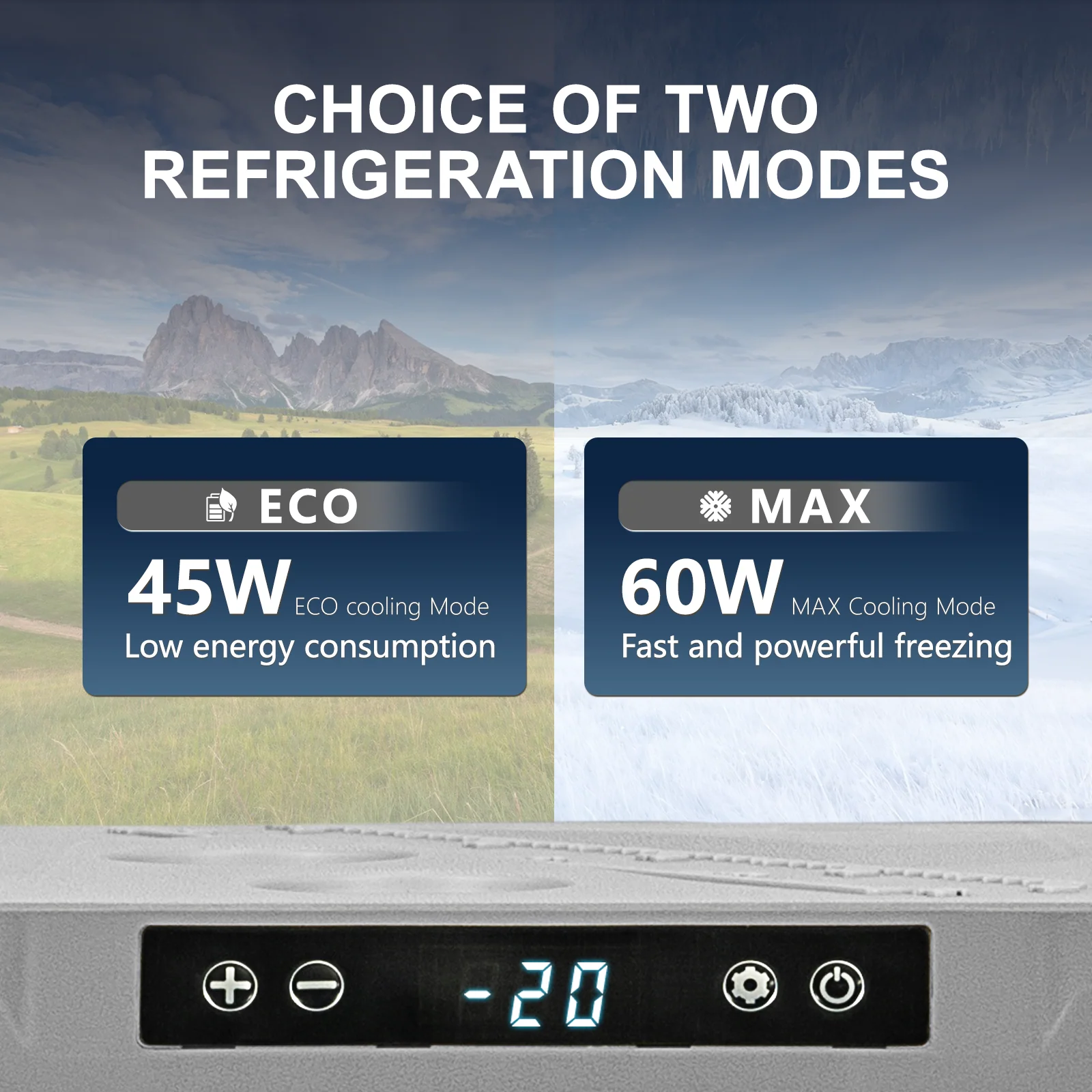 Zcamp GES55 Car Fridge Freezer - Image 6