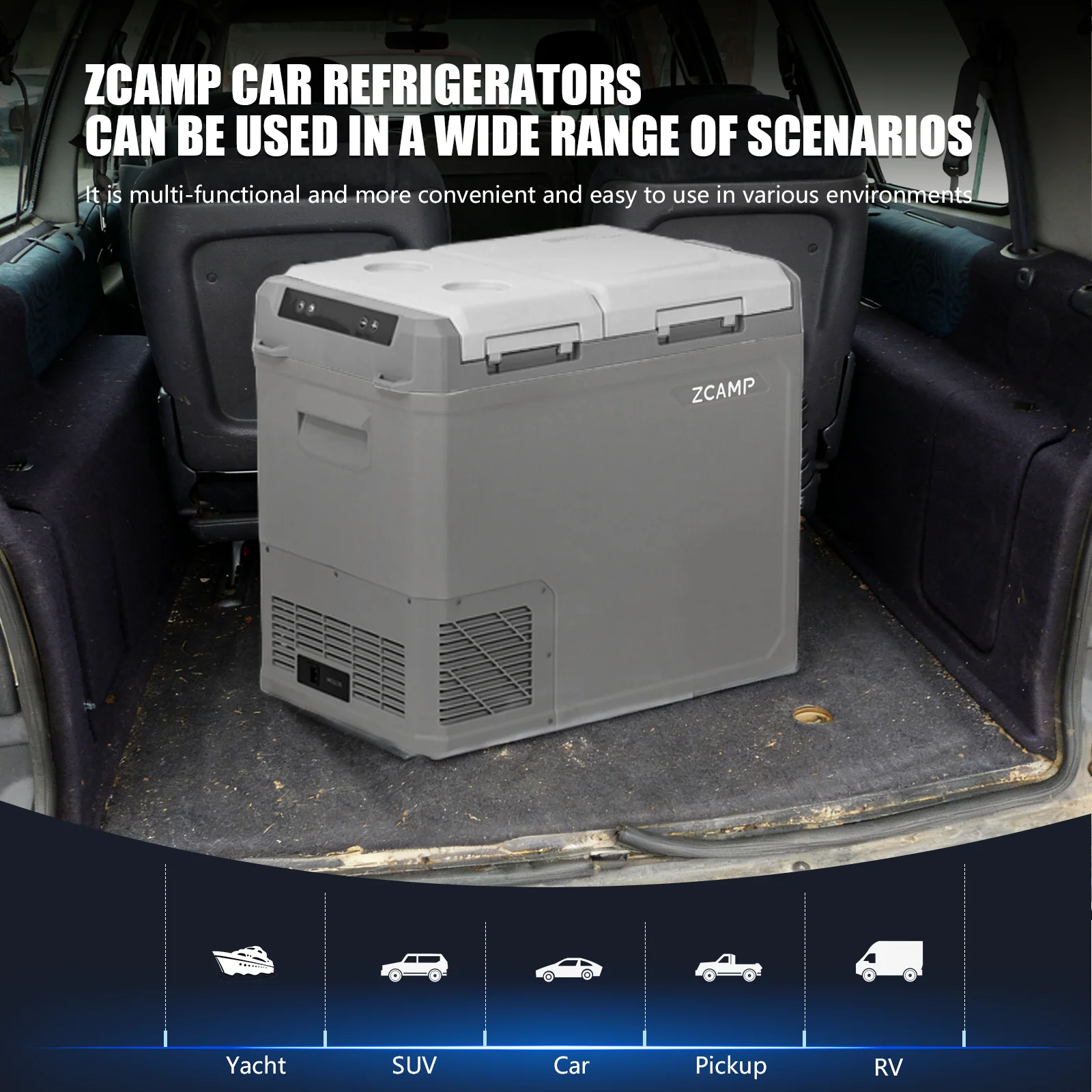 Zcamp GES55 Car Fridge Freezer - Image 8