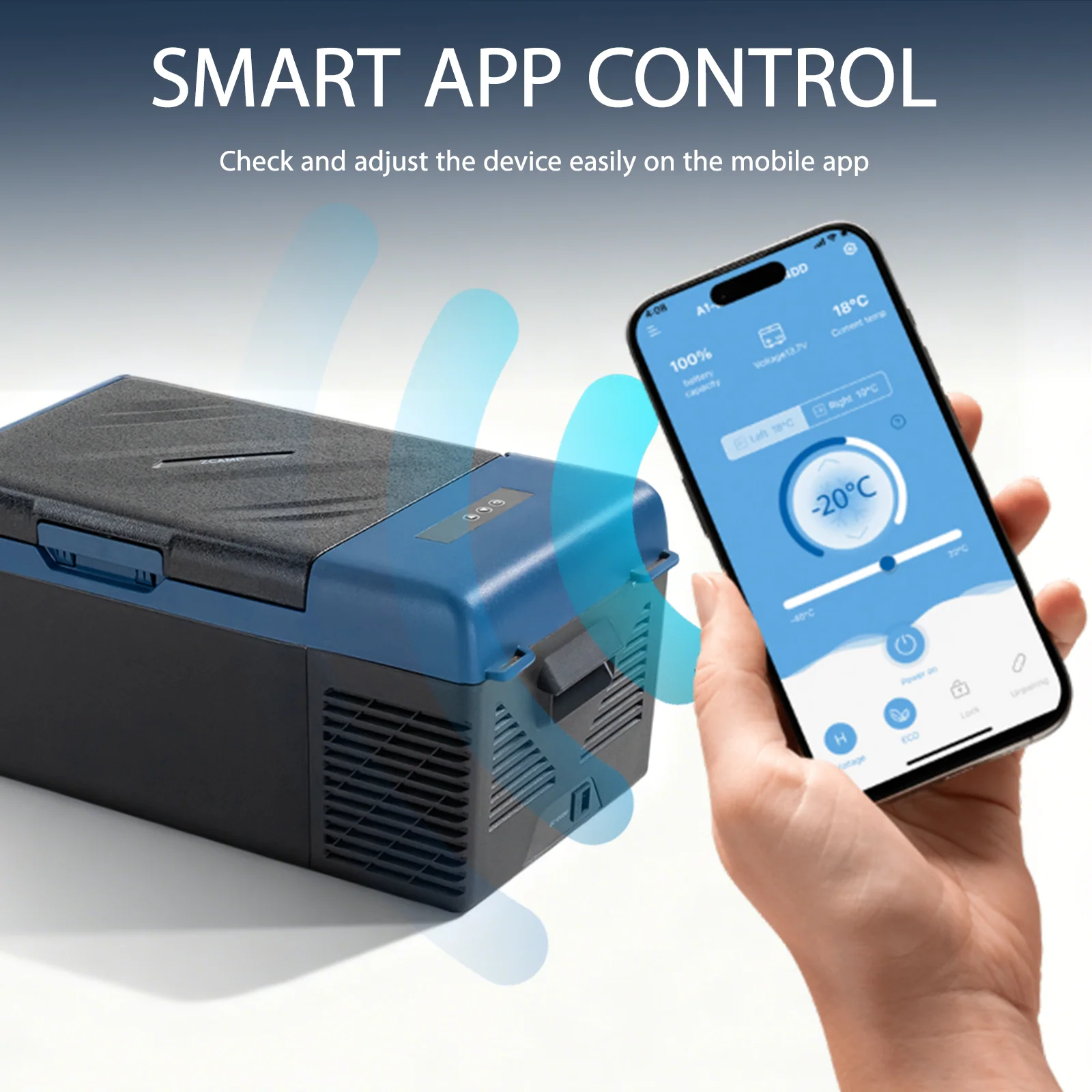 Zcamp KI15  Portable Car Fridge - Image 2