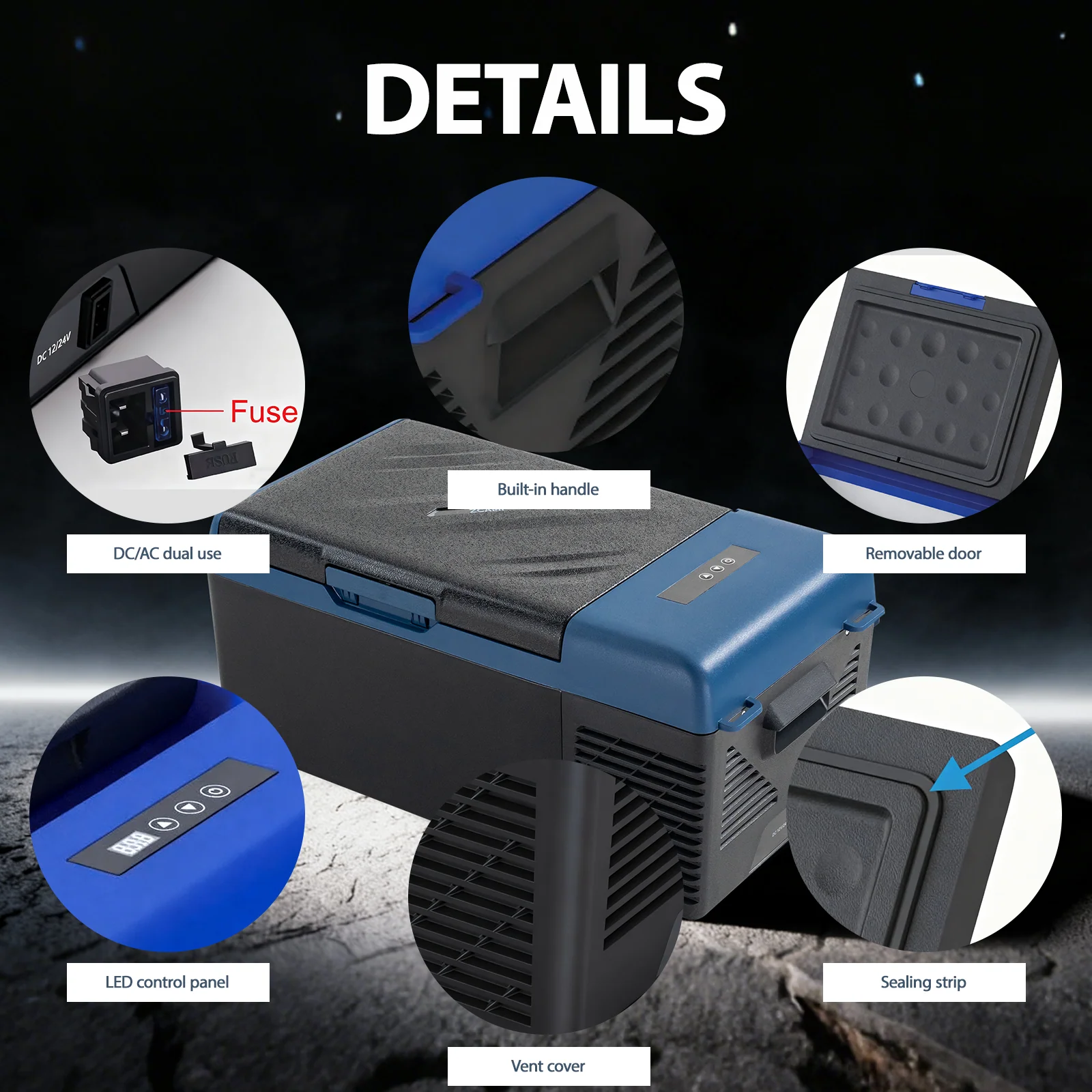 Zcamp KI15  Portable Car Fridge - Image 9