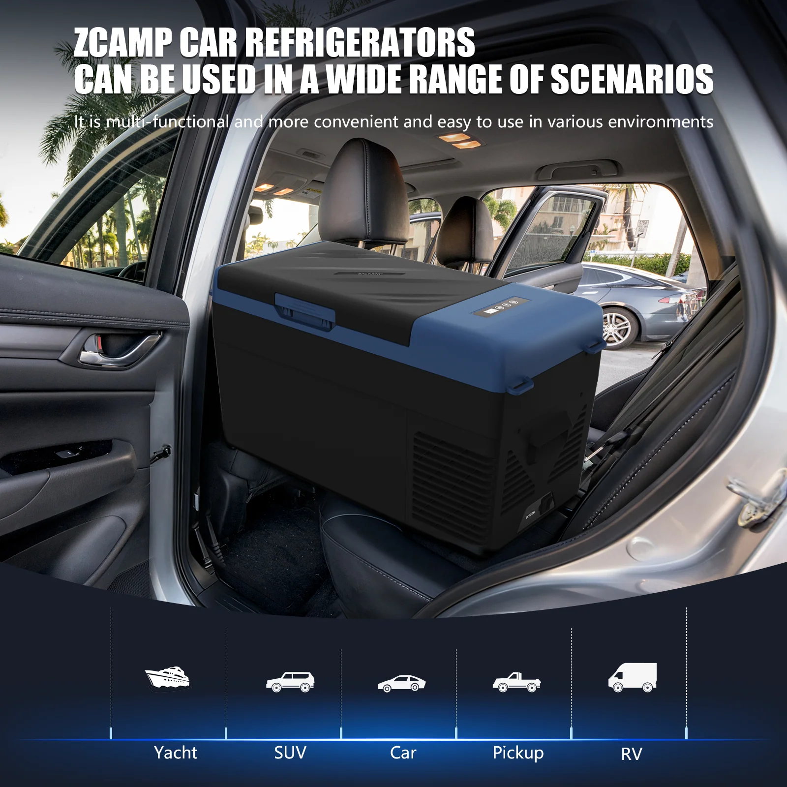 Zcamp KI19 Portable Car Fridge - Image 5