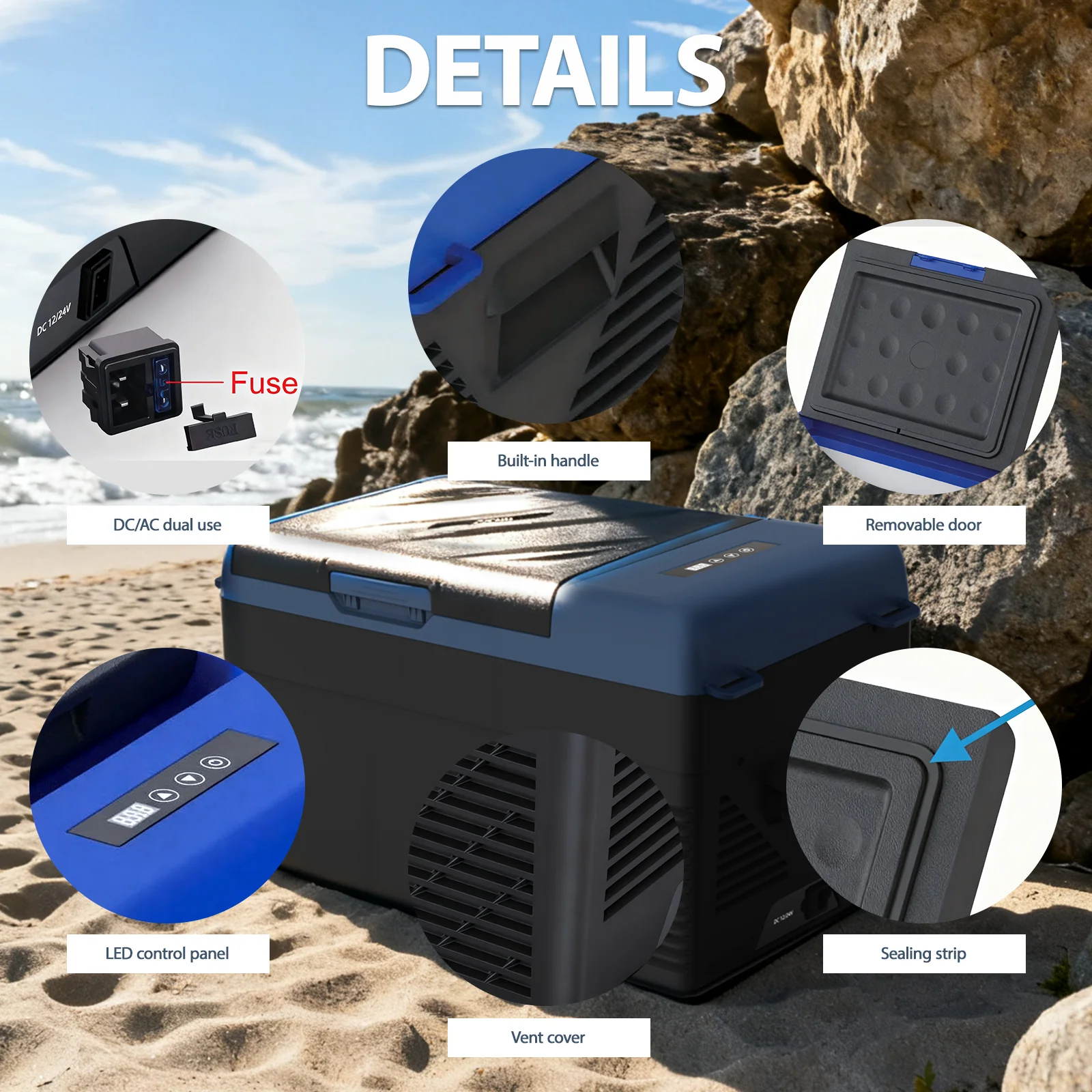 Zcamp KI19 Portable Car Fridge - Image 6