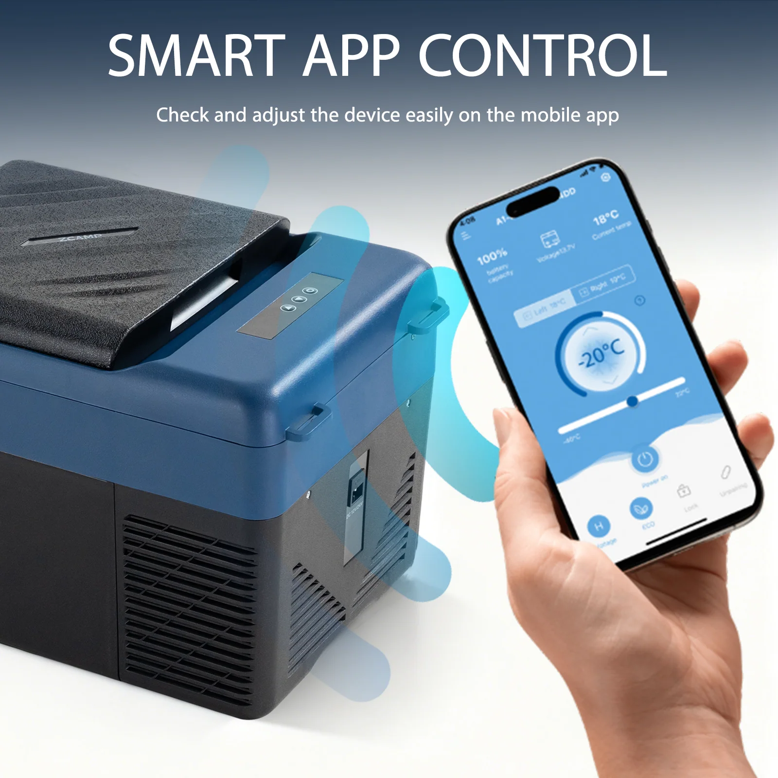 Zcamp KI12  Portable Car Fridge - Image 4