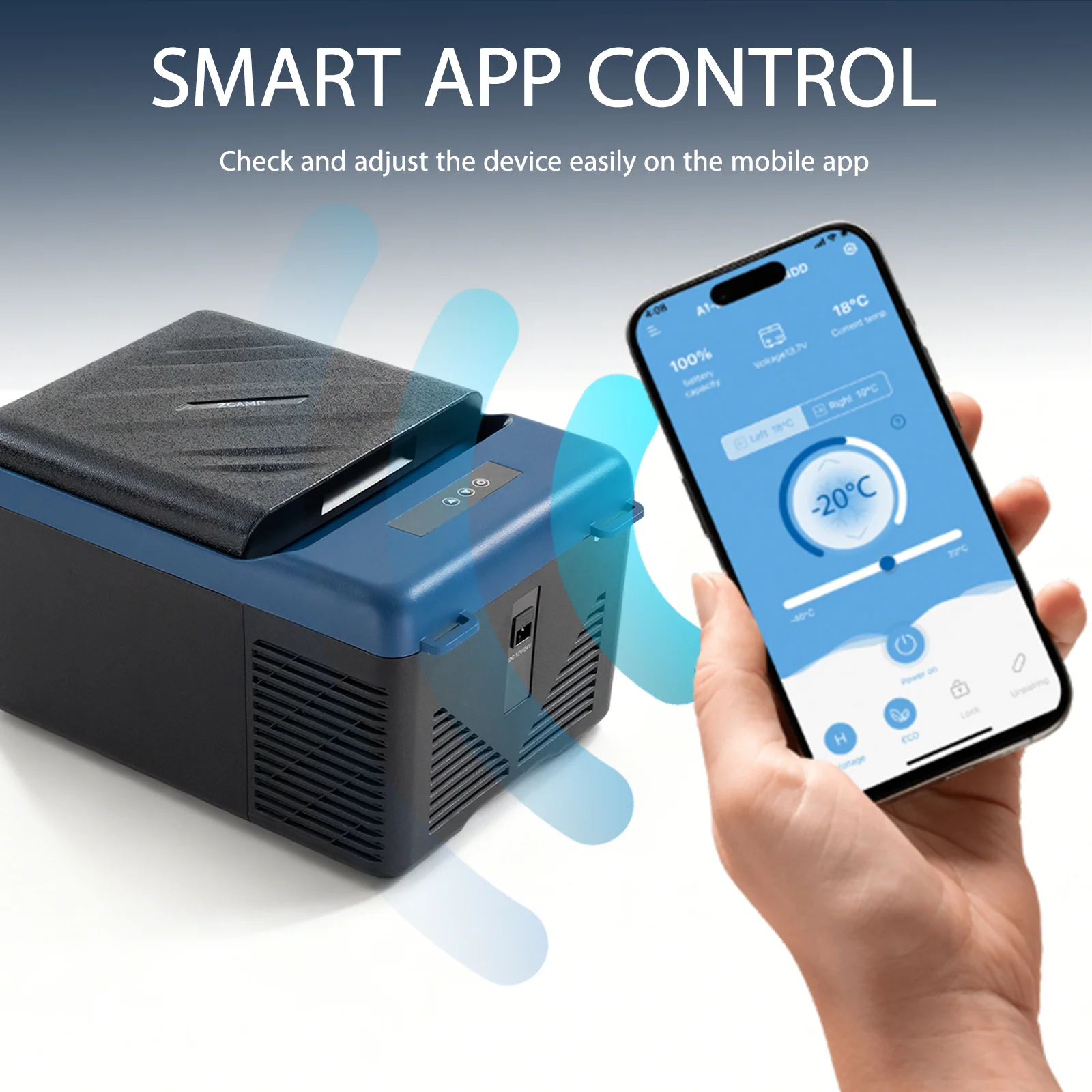Zcamp KI9  Portable Car Fridge - Image 2