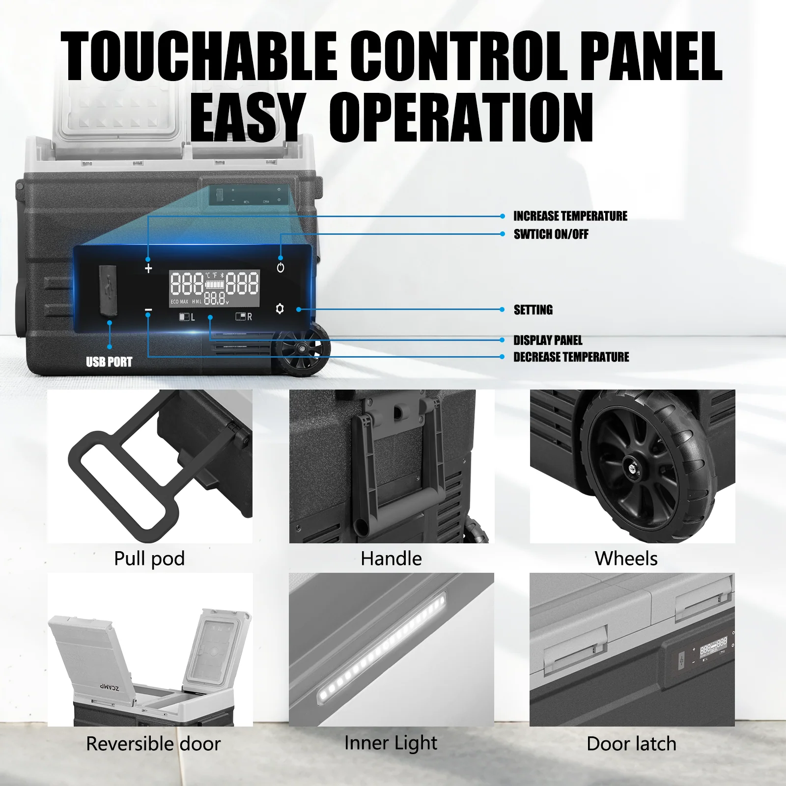 Zcamp UD45 Car Fridge Freezer - Image 4